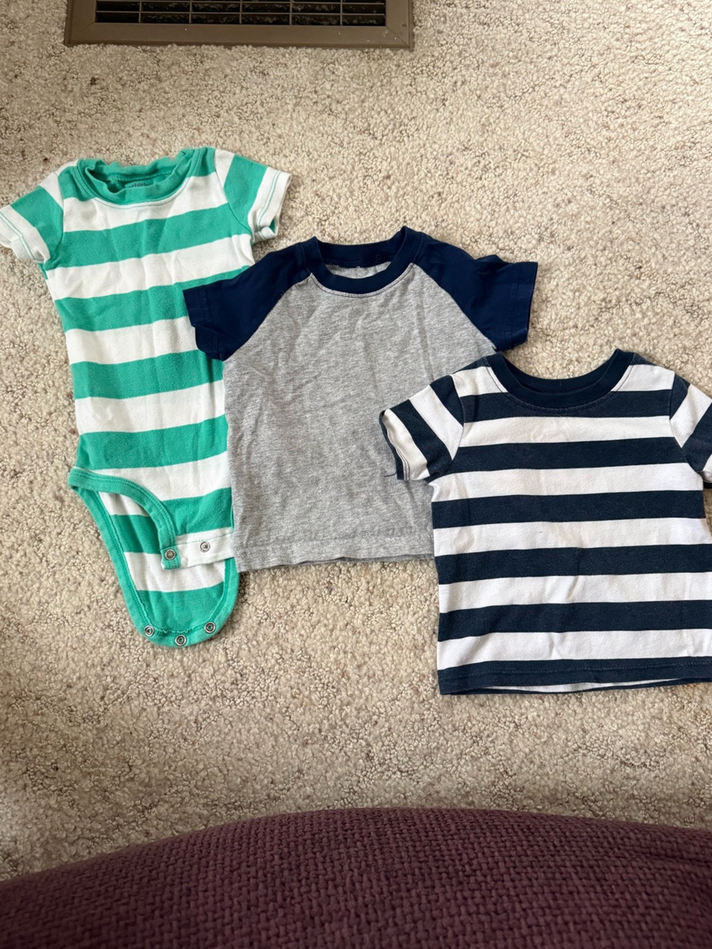6-9 month baby boy shirt bundle